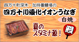 四万十川優化イオンうなぎ
